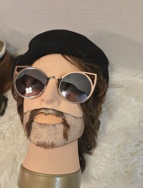 Target  Cat-Eye Sunglasses with Gradient Brown Lenses